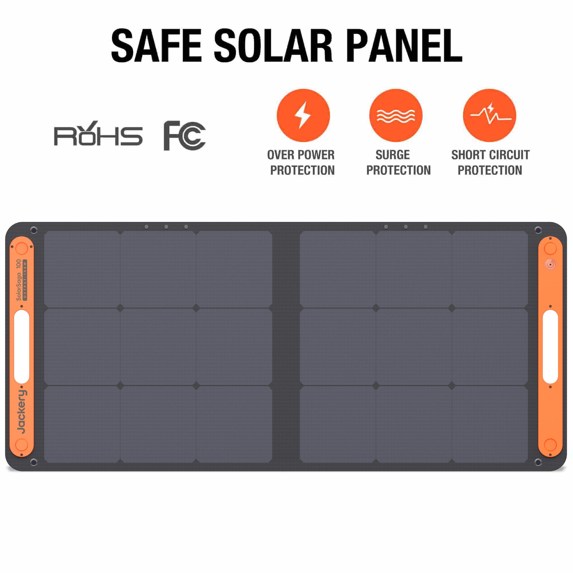 Jackery SolarSaga 100W Solar Panel (Refurbished) 2 Jackery SolarSaga 100W Solar Panel (Refurbished)