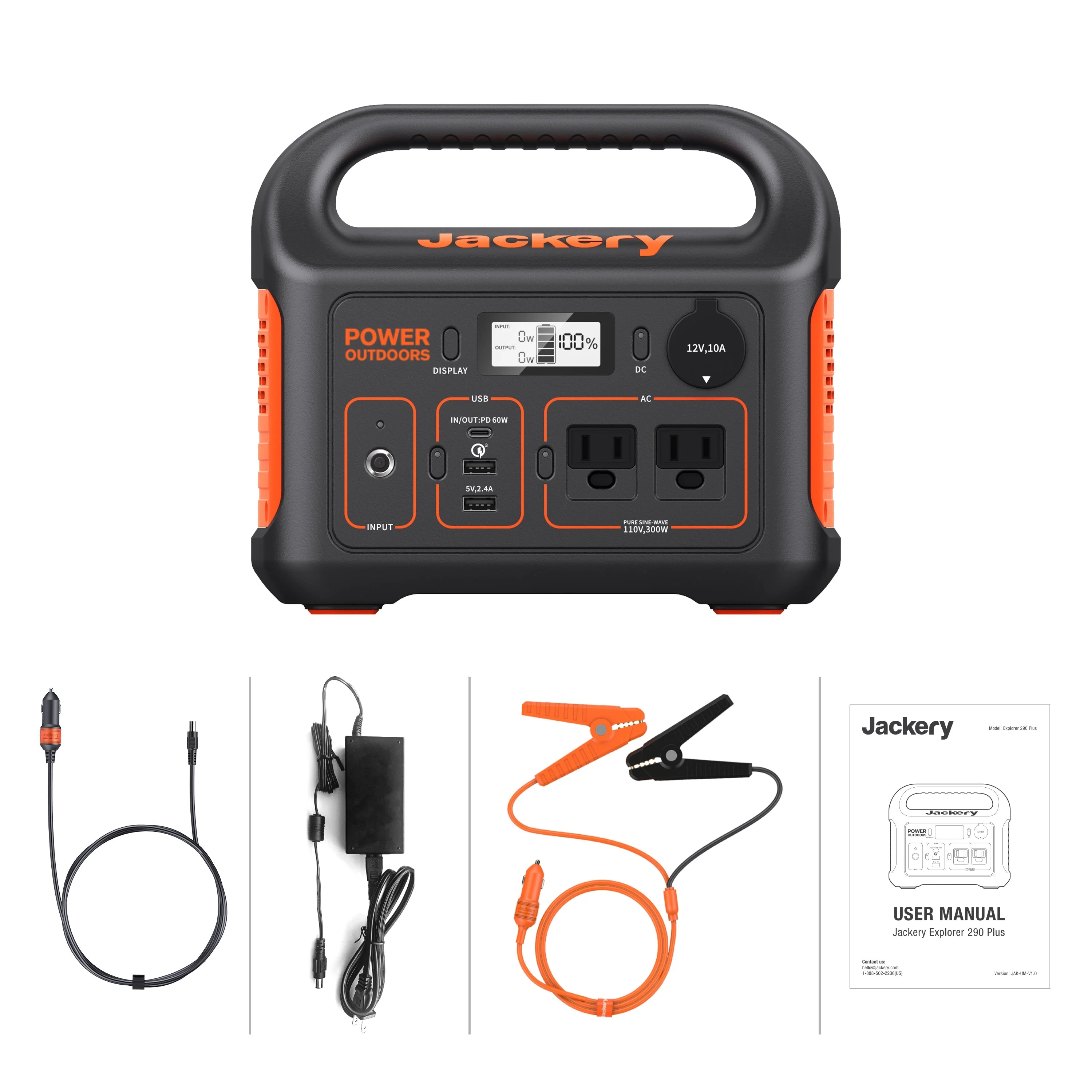 Explorer 290 Plus Portable Power Station (Refurbished) 3 Explorer 290 Plus Portable Power Station (Refurbished)