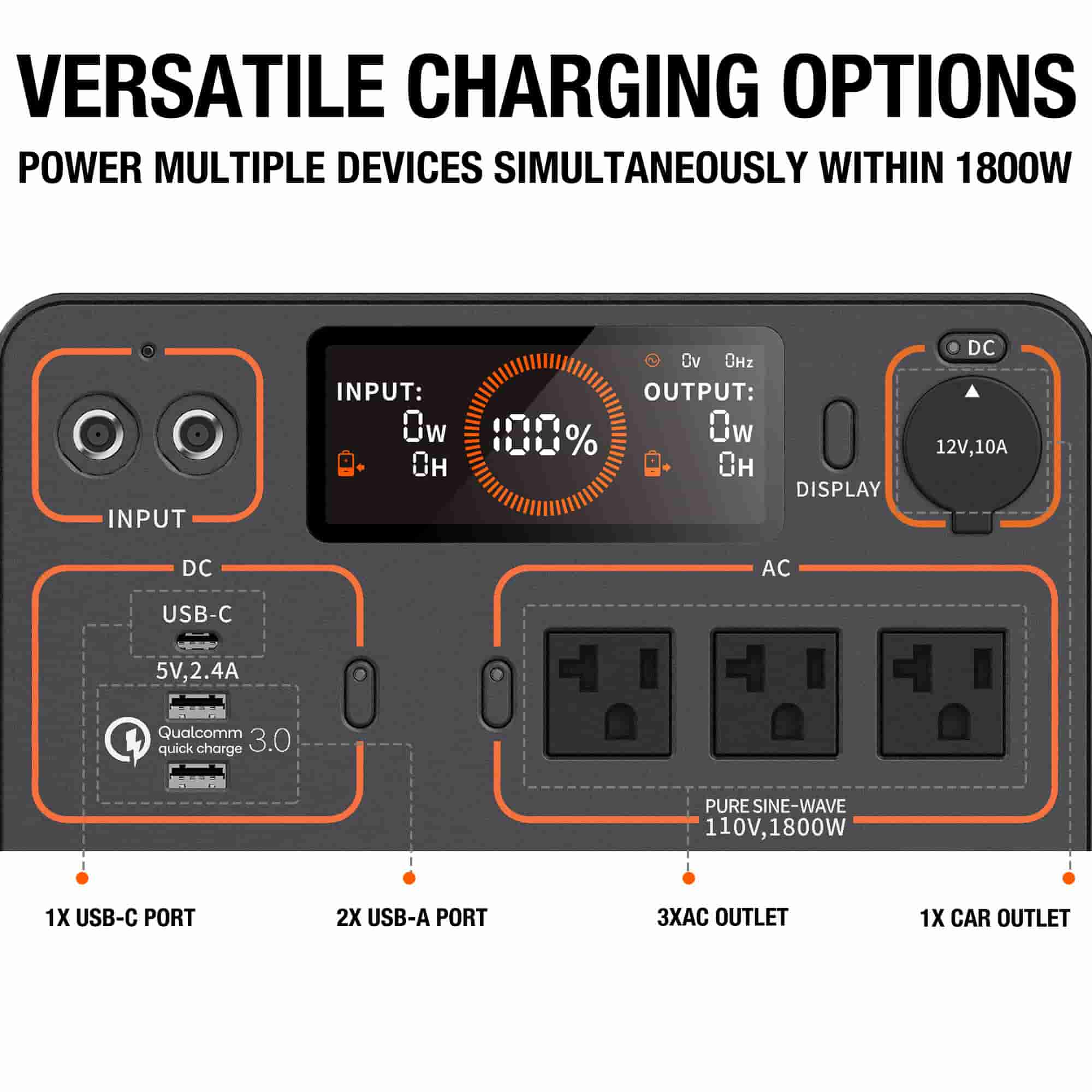 Jackery Explorer 1500 Portable Power Station (Refurbished) 4 Jackery Explorer 1500 Portable Power Station (Refurbished)