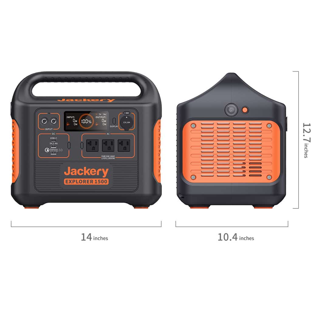 Jackery Explorer 1500 Portable Power Station (Refurbished) 8 Jackery Explorer 1500 Portable Power Station (Refurbished)