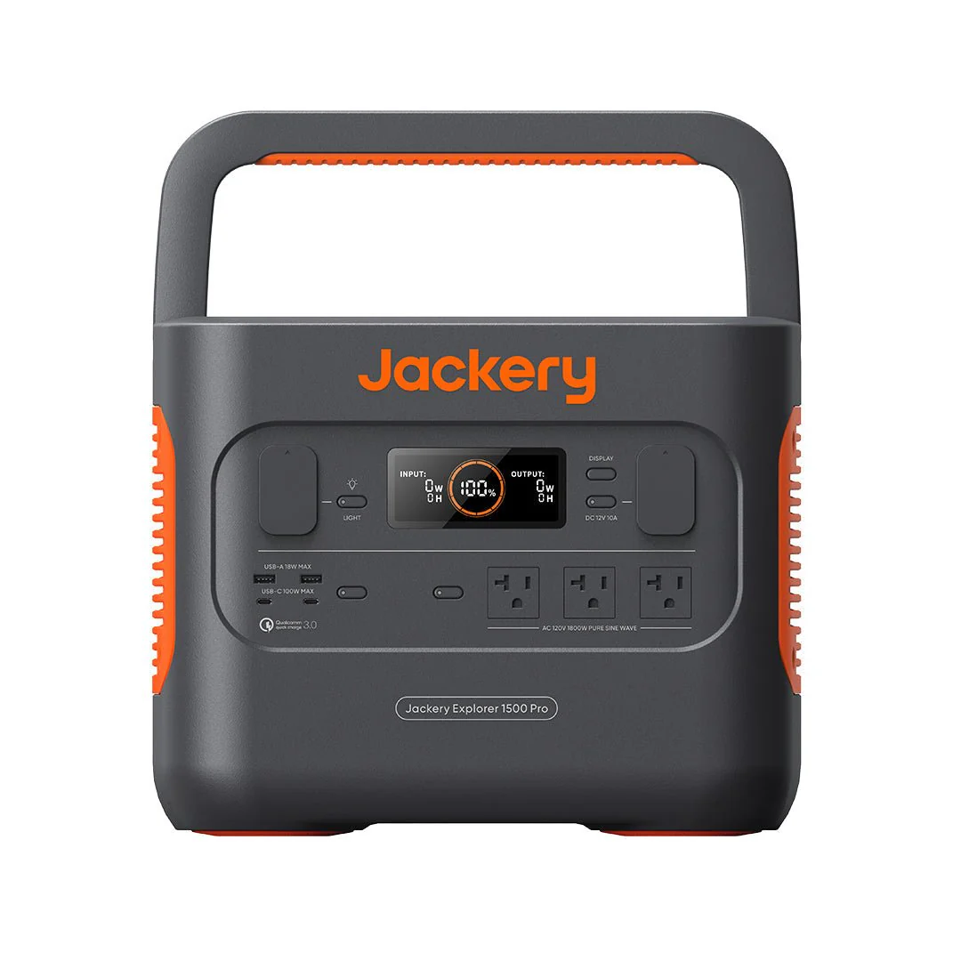 Jackery Explorer 1500 Pro Portable Power Station (Refurbished)