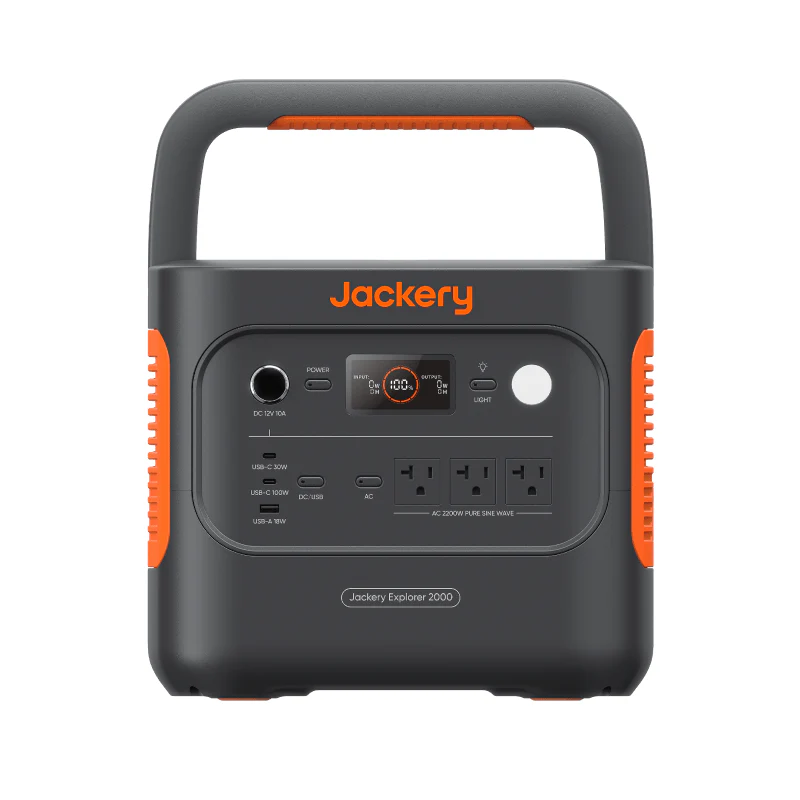Jackery Explorer 2000 v2 Portable Power Station (Refurbished)