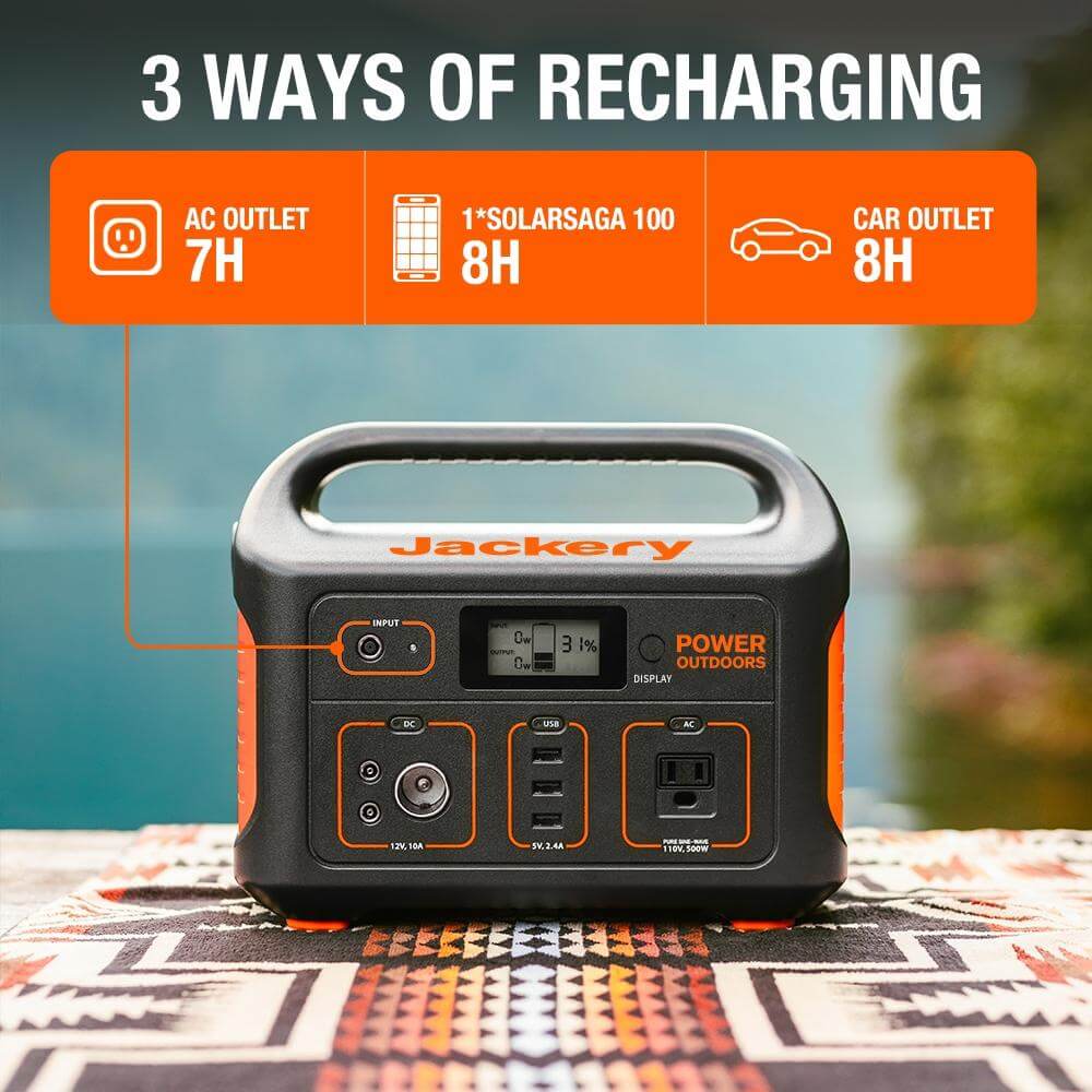 Jackery Explorer 550 Portable Power Station (Refurbished) 5 Jackery Explorer 550 Portable Power Station (Refurbished)