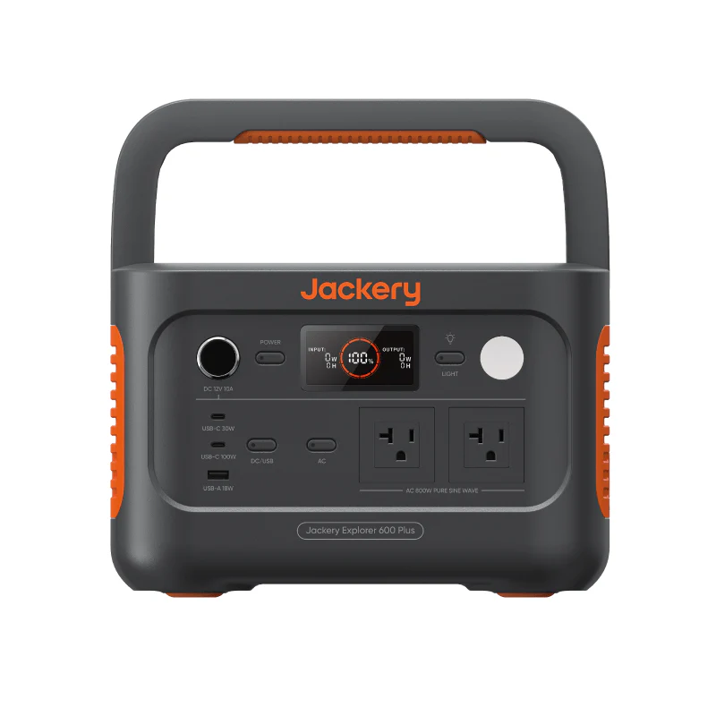 Jackery Explorer 600 Plus Portable Power Station (Refurbished)