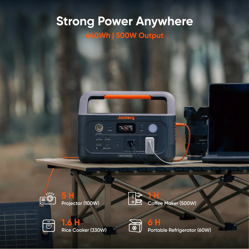 Jackery Explorer 600 v2 Portable Power Station 4 Jackery Explorer 600 v2 Portable Power Station