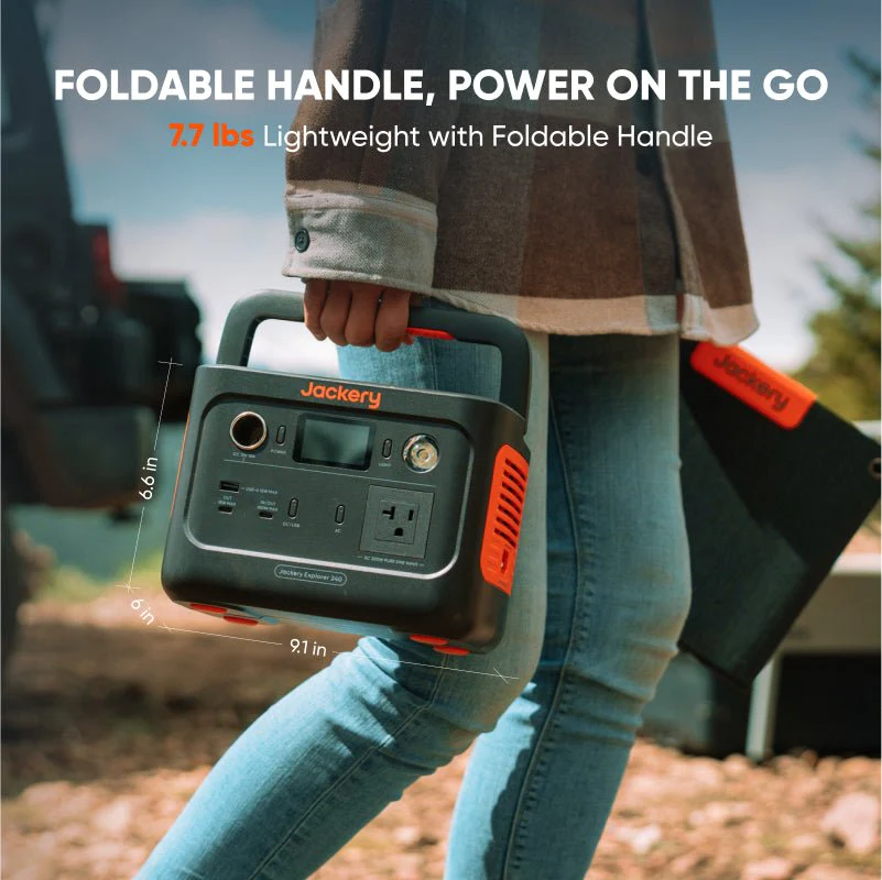 Jackery Solar Generator 240 v2 (Refurbished) 7 Jackery Solar Generator 240 v2 (Refurbished)