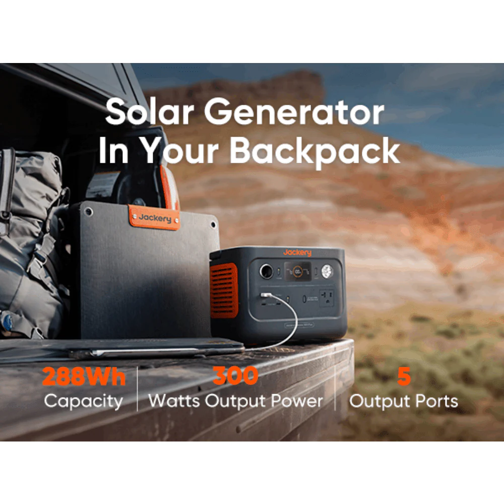 Jackery Solar Generator 300 Plus 5 Jackery Solar Generator 300 Plus