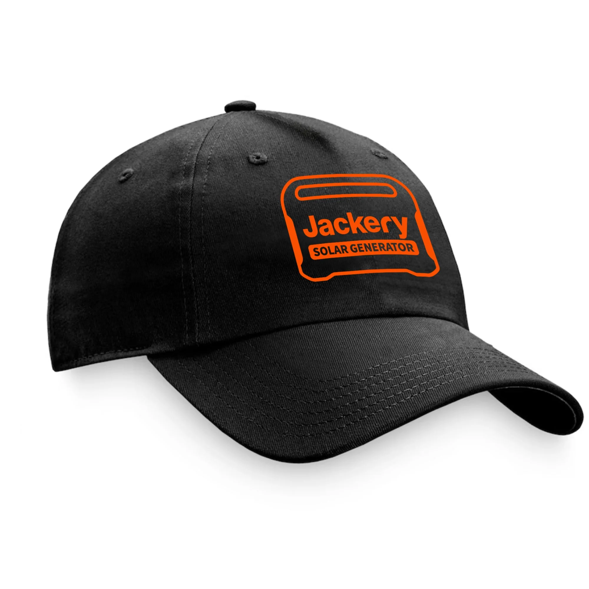 Jackery Solar Generators Black Long Bill Baseball Hat 2 Jackery Solar Generators Black Long Bill Baseball Hat