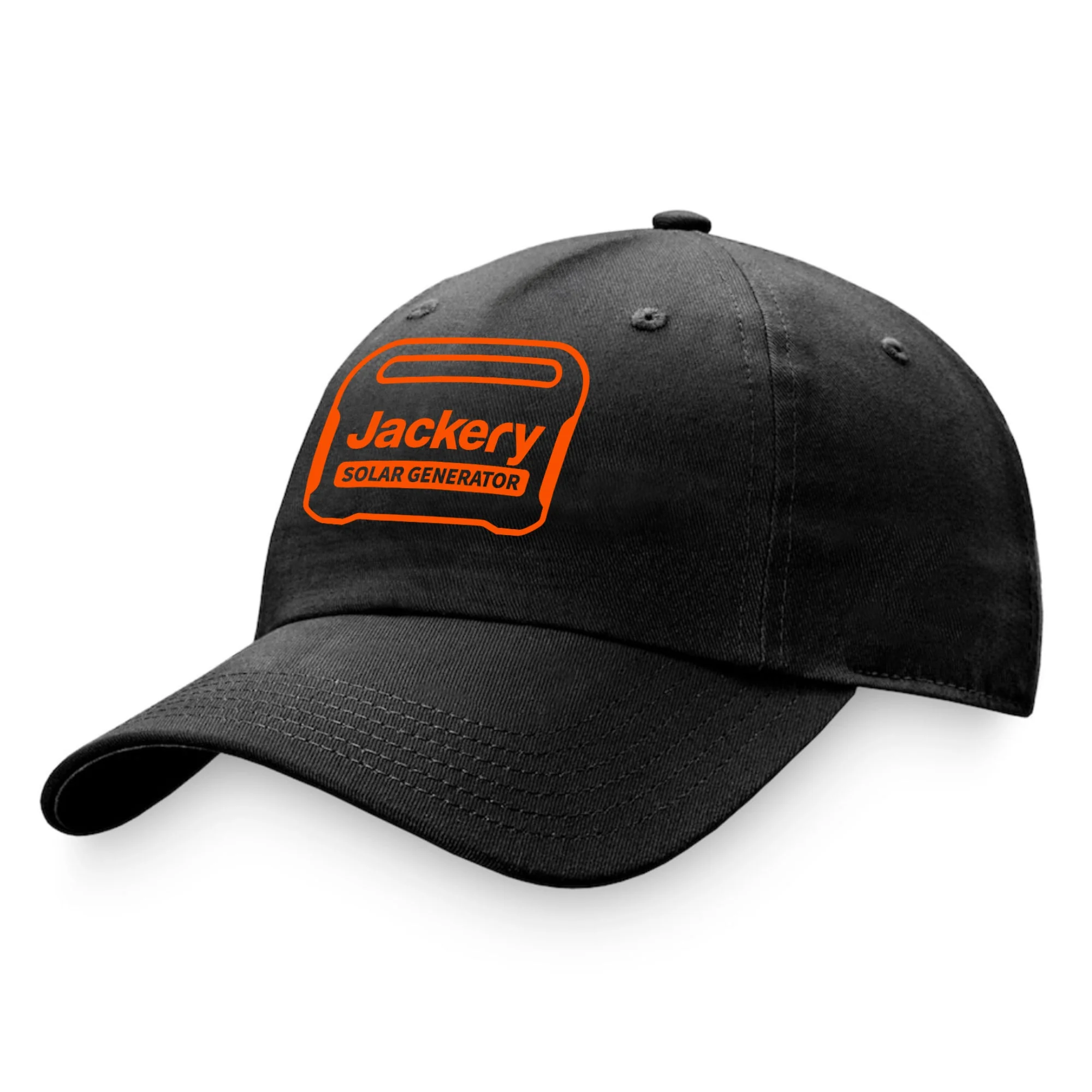 Jackery Solar Generators Black Long Bill Baseball Hat 3 Jackery Solar Generators Black Long Bill Baseball Hat