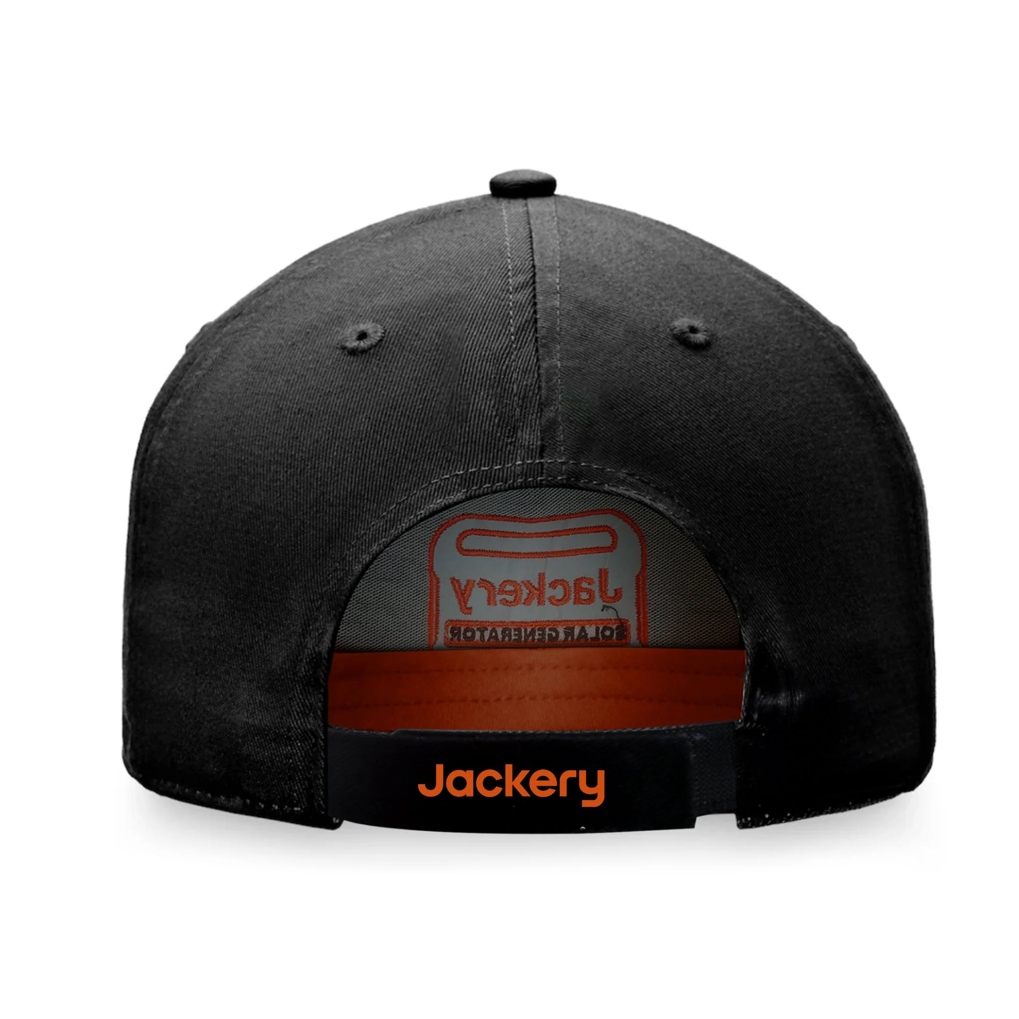 Jackery Solar Generators Black Long Bill Baseball Hat 4 Jackery Solar Generators Black Long Bill Baseball Hat